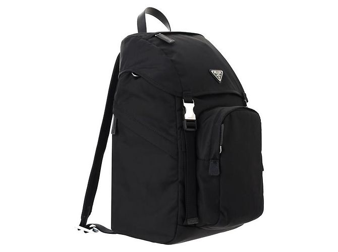 Prada Sac à dos en polyamide recyclé noir - vue 2