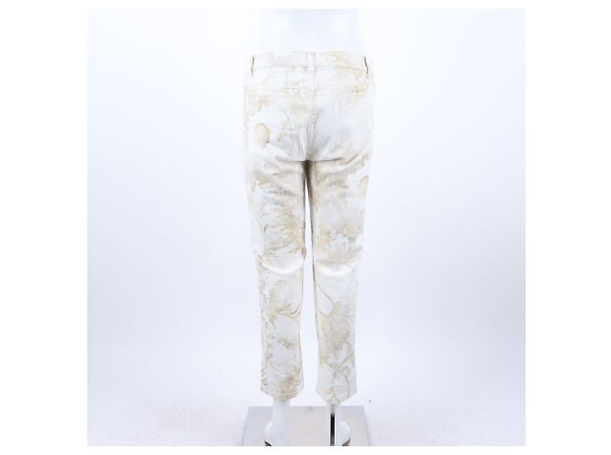 Pantaloni in denim Chanel multicolore - vista 3