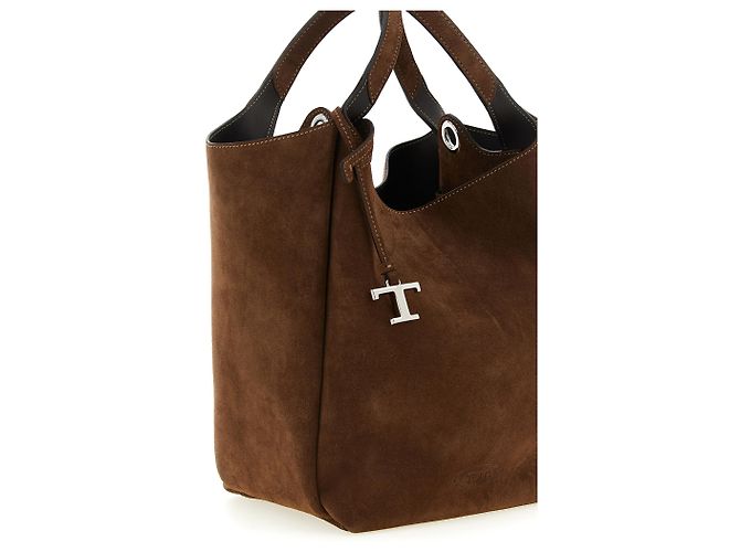 Tod's Bolso de piel de becerro marrón - vista 3