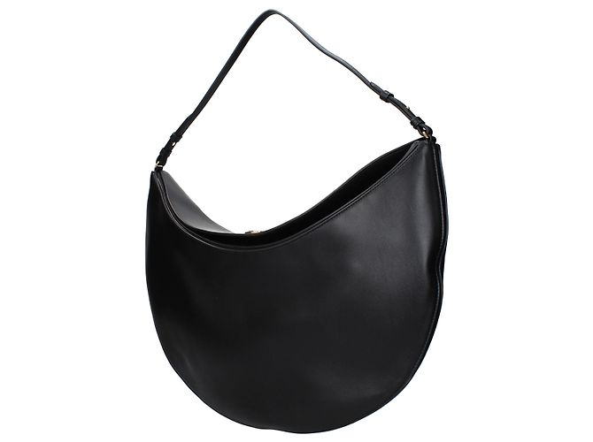 Jacquemus Borsa a tracolla in pelle nera - vista 2