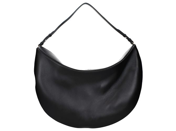 Jacquemus Borsa a tracolla in pelle nera - vista 3