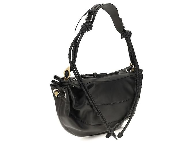 Isabel Marant Borsa a tracolla Black Lamb Ovis Aries - vista 2