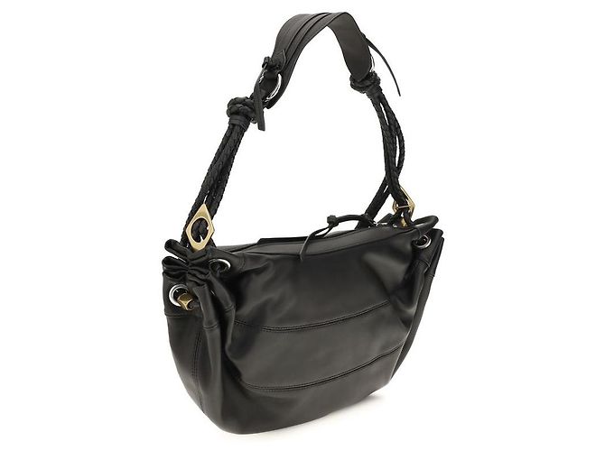 Isabel Marant Borsa a tracolla Black Lamb Ovis Aries - vista 3