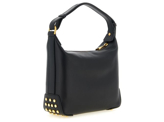 Tod's Borsa a tracolla in vitello nero - vista 2