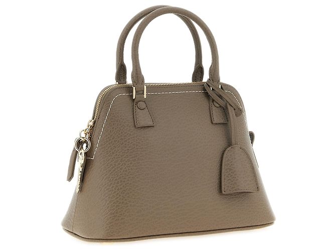 Maison Martin Margiela Gray Calfskin Shoulder Bag - view 3