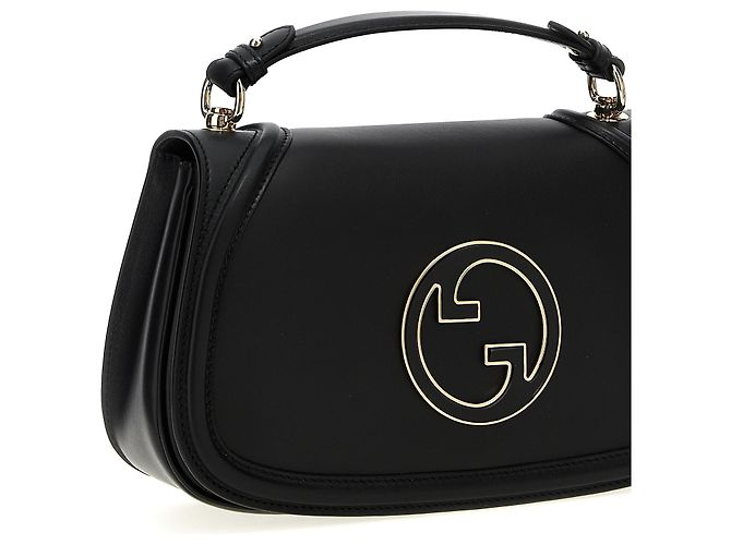 Gucci Borsa in pelle di vitello nera - vista 3