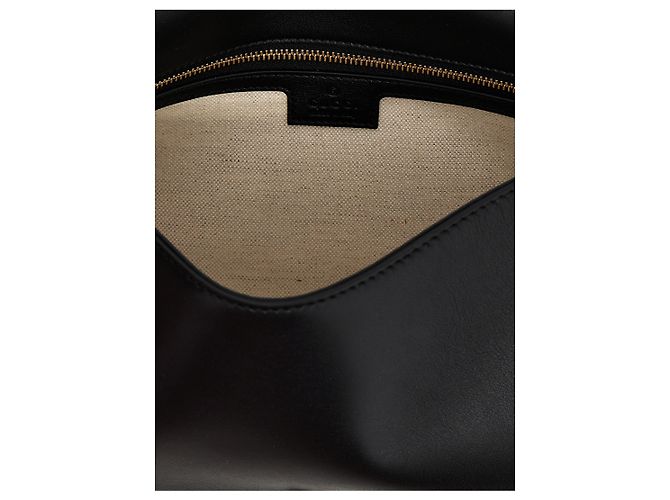 Gucci Borsa in pelle di vitello nera - vista 4