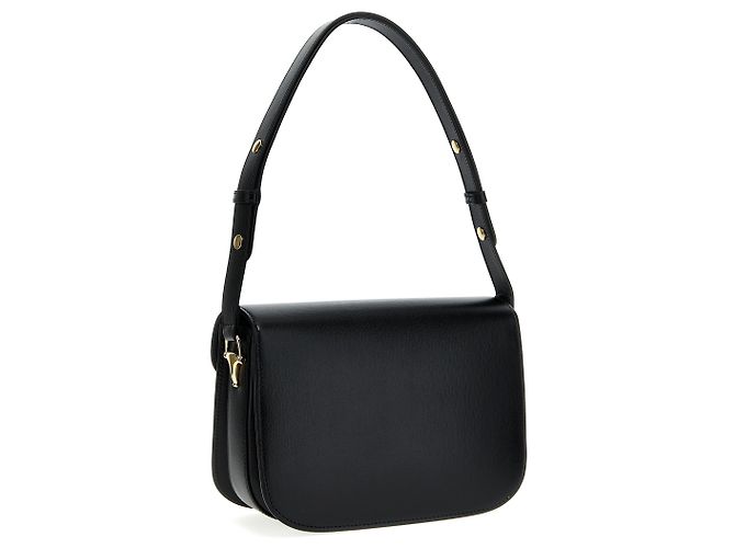 Gucci Borsa a tracolla in pelle nera - vista 2