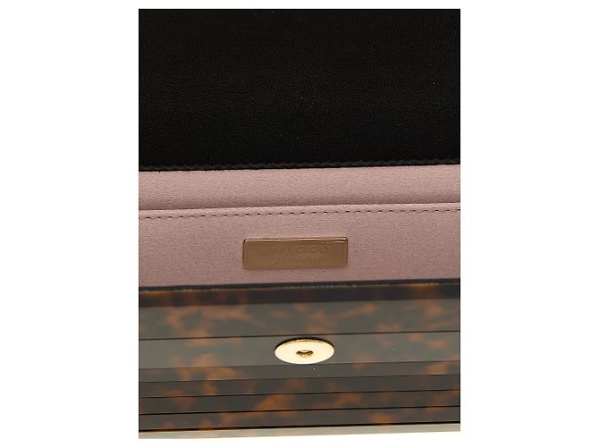 Jimmy Choo Clutch aus Polyester in Beige - Ansicht 4