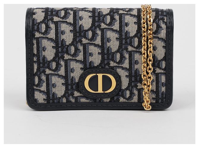 Dior Pouch con catena Montaigne Nano Oblique Jacquard - vista 2