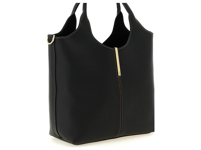 Tod's Borsa Tote in pelle di vitello nera - vista 3