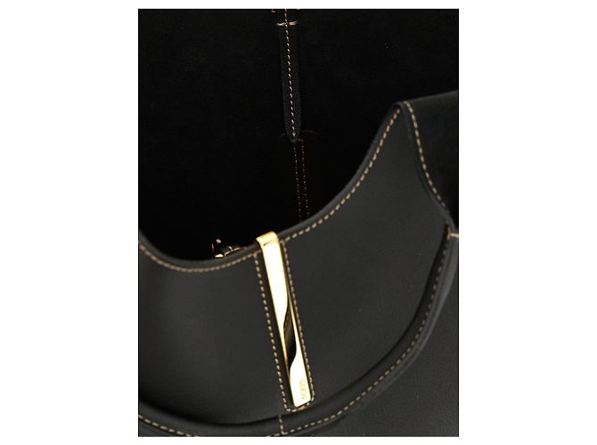 Tod's Borsa Tote in pelle di vitello nera - vista 4