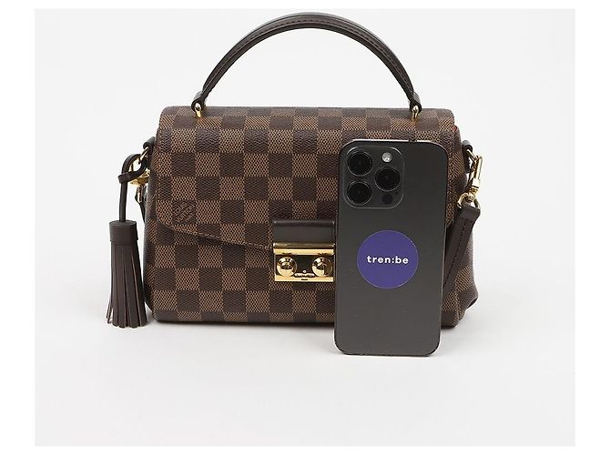 Louis Vuitton Borsa Tote Croisette Damier Ebene - vista 7