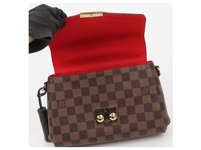 Louis Vuitton Borsa Tote Croisette Damier Ebene - vista 8
