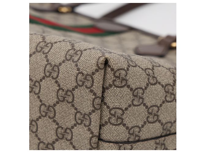 Gucci Ophidia GG Medium Tote Bag Brown - Ansicht 12