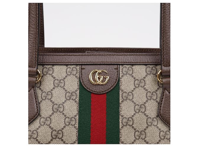 Gucci Ophidia GG Medium Tote Bag Brown - Ansicht 3