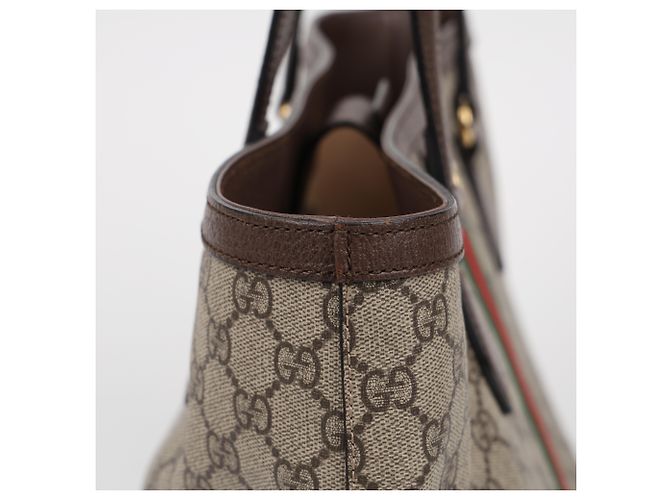 Gucci Ophidia GG Medium Tote Bag Brown - Ansicht 7