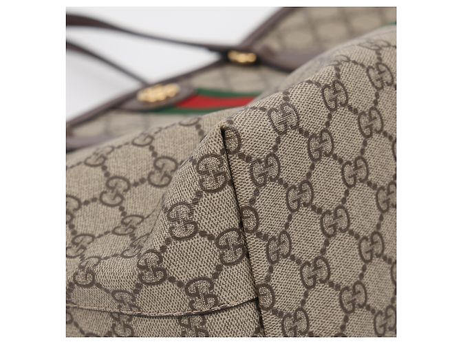 Gucci Ophidia GG Medium Tote Bag Brown - Ansicht 9