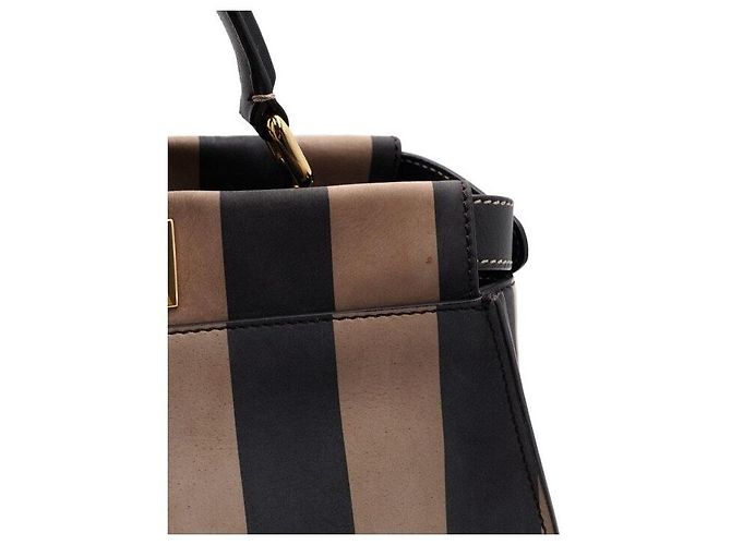 Fendi Peekaboo Tasche Medium Braun - Ansicht 10