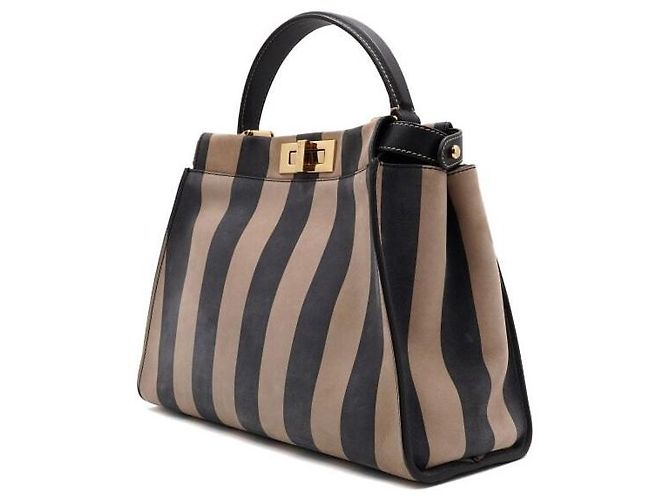Fendi Peekaboo Tasche Medium Braun - Ansicht 2