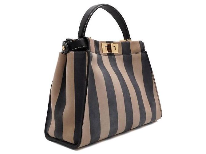 Fendi Peekaboo Tasche Medium Braun - Ansicht 3