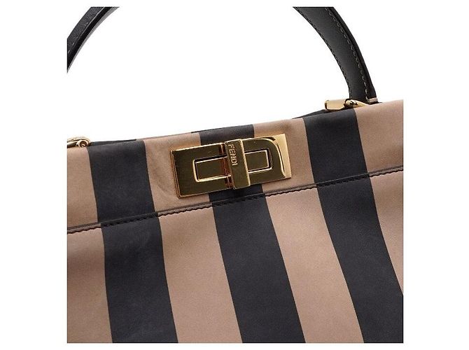 Fendi Peekaboo Tasche Medium Braun - Ansicht 9