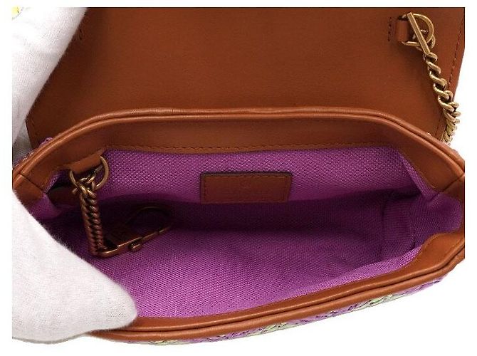 Gucci Mini borsa a tracolla e borsa crossbody con catena - vista 6