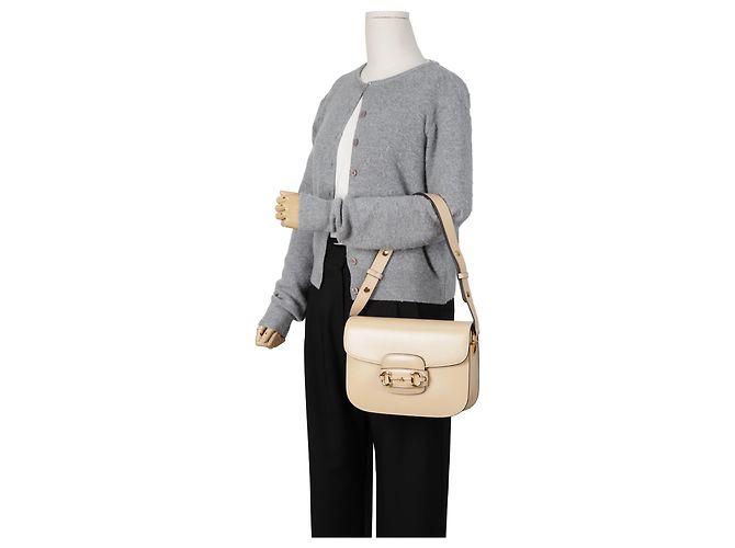 Gucci Borsa a tracolla e spalla Medium Horsebit - vista 19