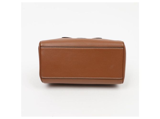 Céline Picca Boston Quille Triomphe in pelle di vitello liscia Tan - vista 6