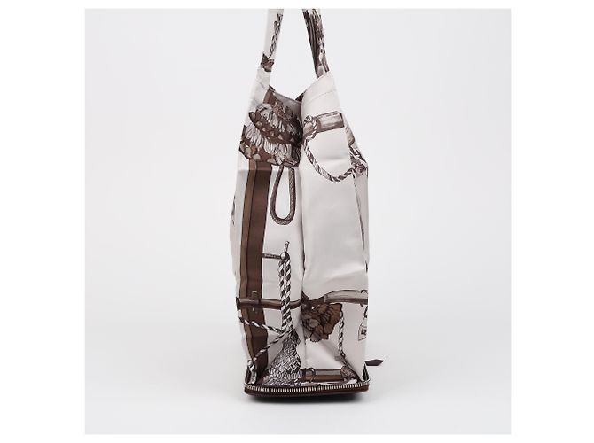 Hermès Sac Cabas Silky Pop Eco Bag Skipper - vue 4