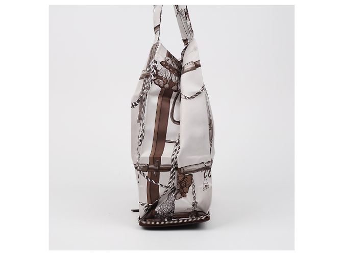 Hermès Sac Cabas Silky Pop Eco Bag Skipper - vue 5