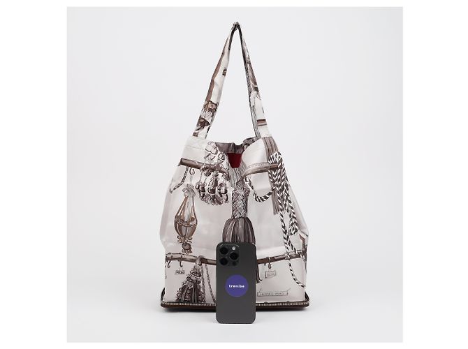 Hermès Sac Cabas Silky Pop Eco Bag Skipper - vue 8