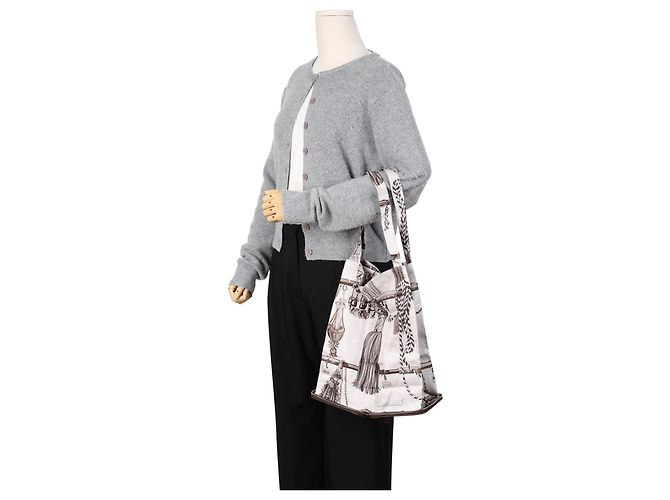 Hermès Sac Cabas Silky Pop Eco Bag Skipper - vue 9