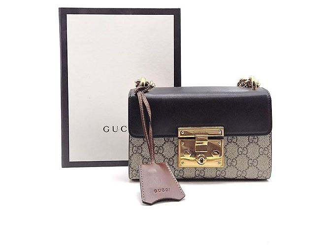 Gucci Supreme Padlock Shoulder Bag Small - vista 8