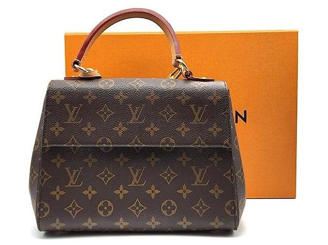 Louis Vuitton Monogram Cluny BB Marrón - vista 9