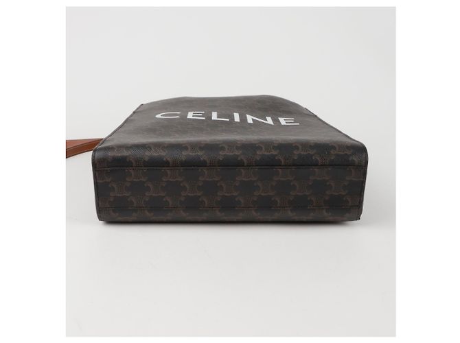 Céline Borsa a spalla Vertical Cabas Small Tote Shoulder Bag - vista 5