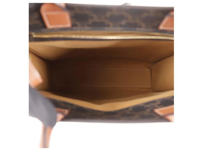 Céline Borsa a spalla Vertical Cabas Small Tote Shoulder Bag - vista 8