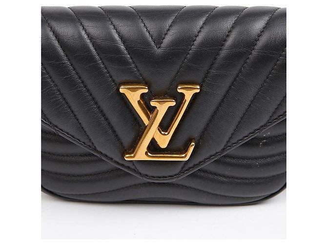 Louis Vuitton Borsa a Tracolla New Wave Multi Pochette Nera - vista 2