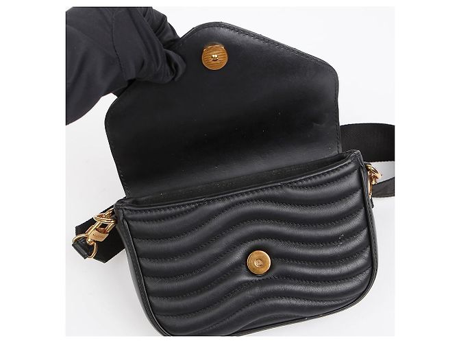 Louis Vuitton Borsa a Tracolla New Wave Multi Pochette Nera - vista 8
