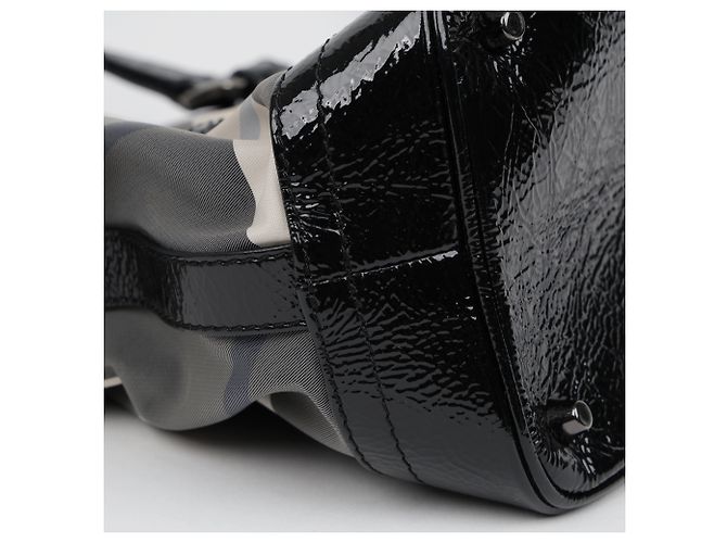 Burberry Check Tote Schultertasche - Ansicht 10