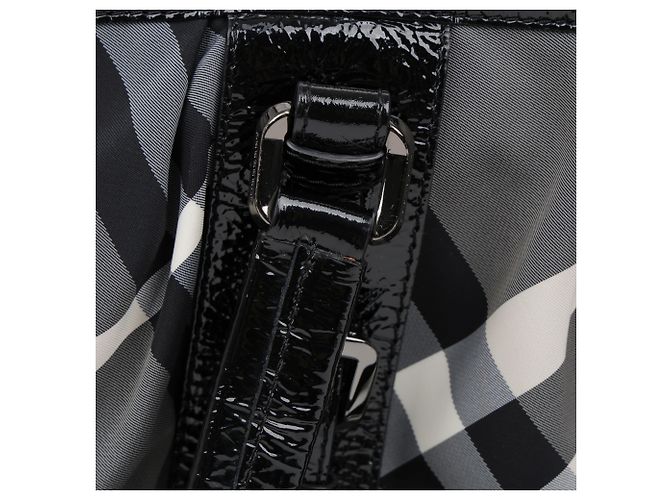 Burberry Check Tote Schultertasche - Ansicht 11