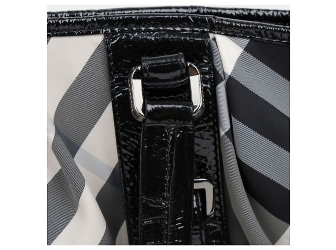 Burberry Check Tote Schultertasche - Ansicht 13