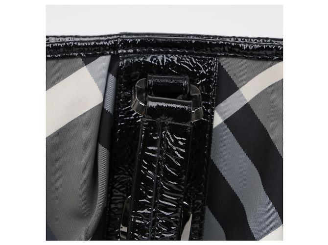 Burberry Check Tote Schultertasche - Ansicht 14