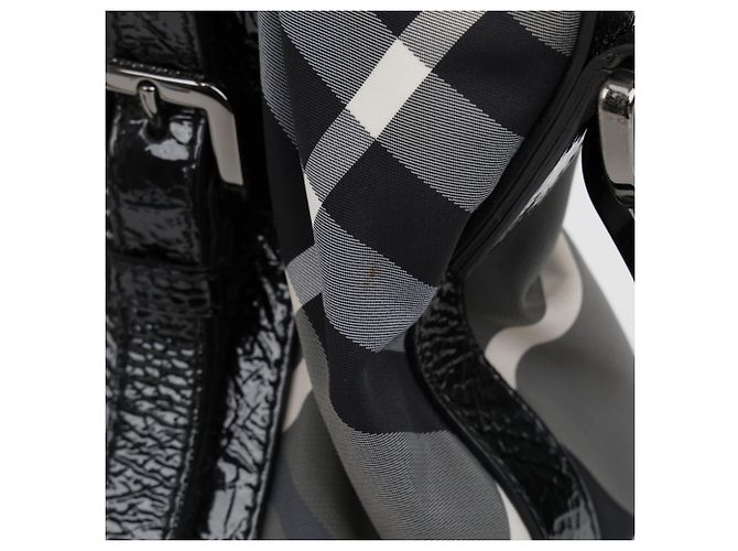Burberry Check Tote Schultertasche - Ansicht 5