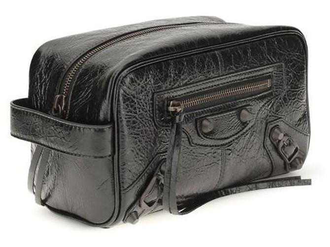 Balenciaga Altri accessori in agnello nero Ovis Aries - vista 2