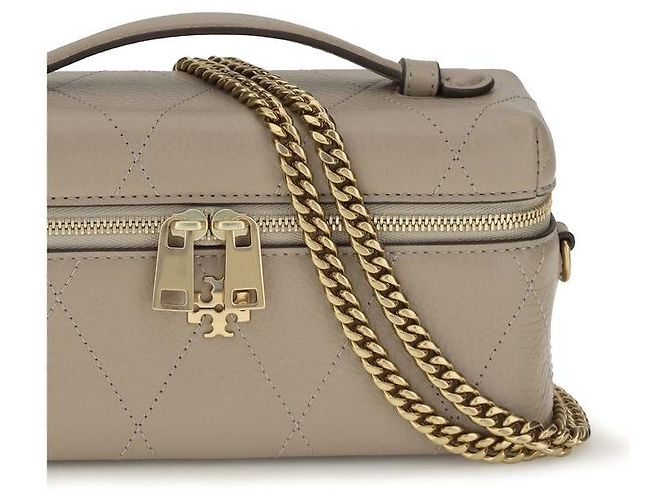 Tory Burch Cartera Bos Taurus de piel de becerro gris - vista 4
