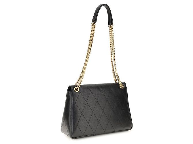 Tory Burch Borsa a tracolla Bos Taurus in pelle di vitello nera - vista 3