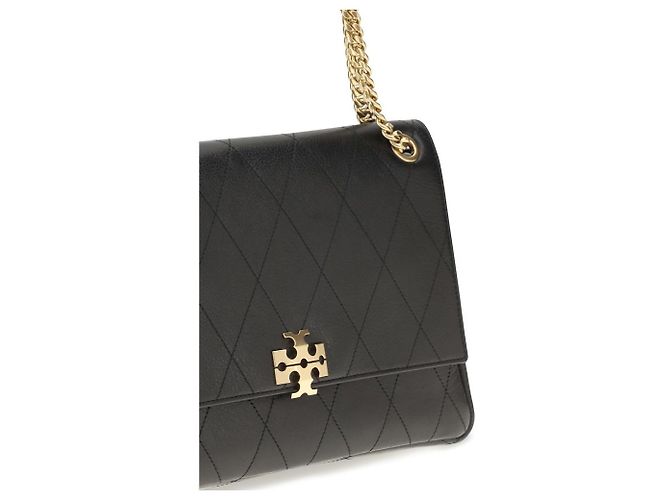 Tory Burch Borsa a tracolla Bos Taurus in pelle di vitello nera - vista 4