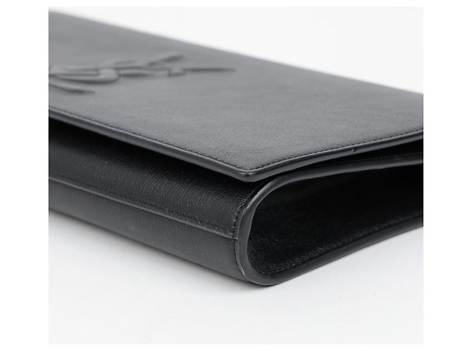 Autre Marque Clutch in pelle nera - vista 11