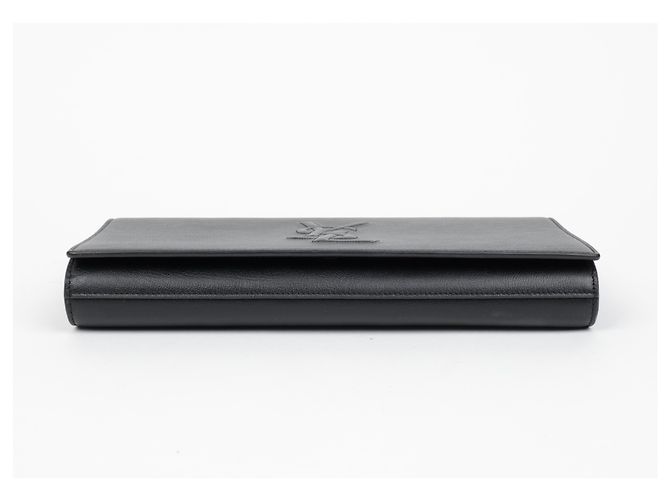 Autre Marque Clutch in pelle nera - vista 12